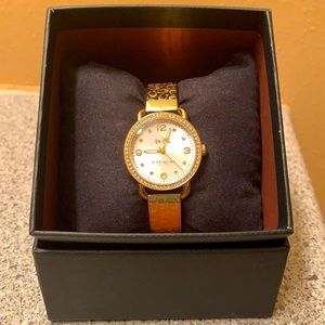 Never worn Coach watch
